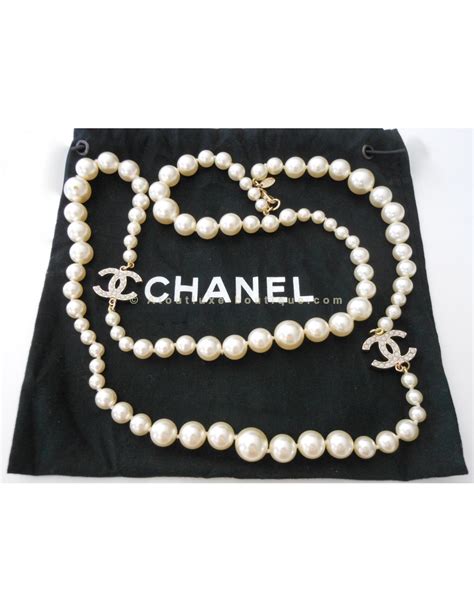 sautoir fantaisie chanel prix|Colliers .